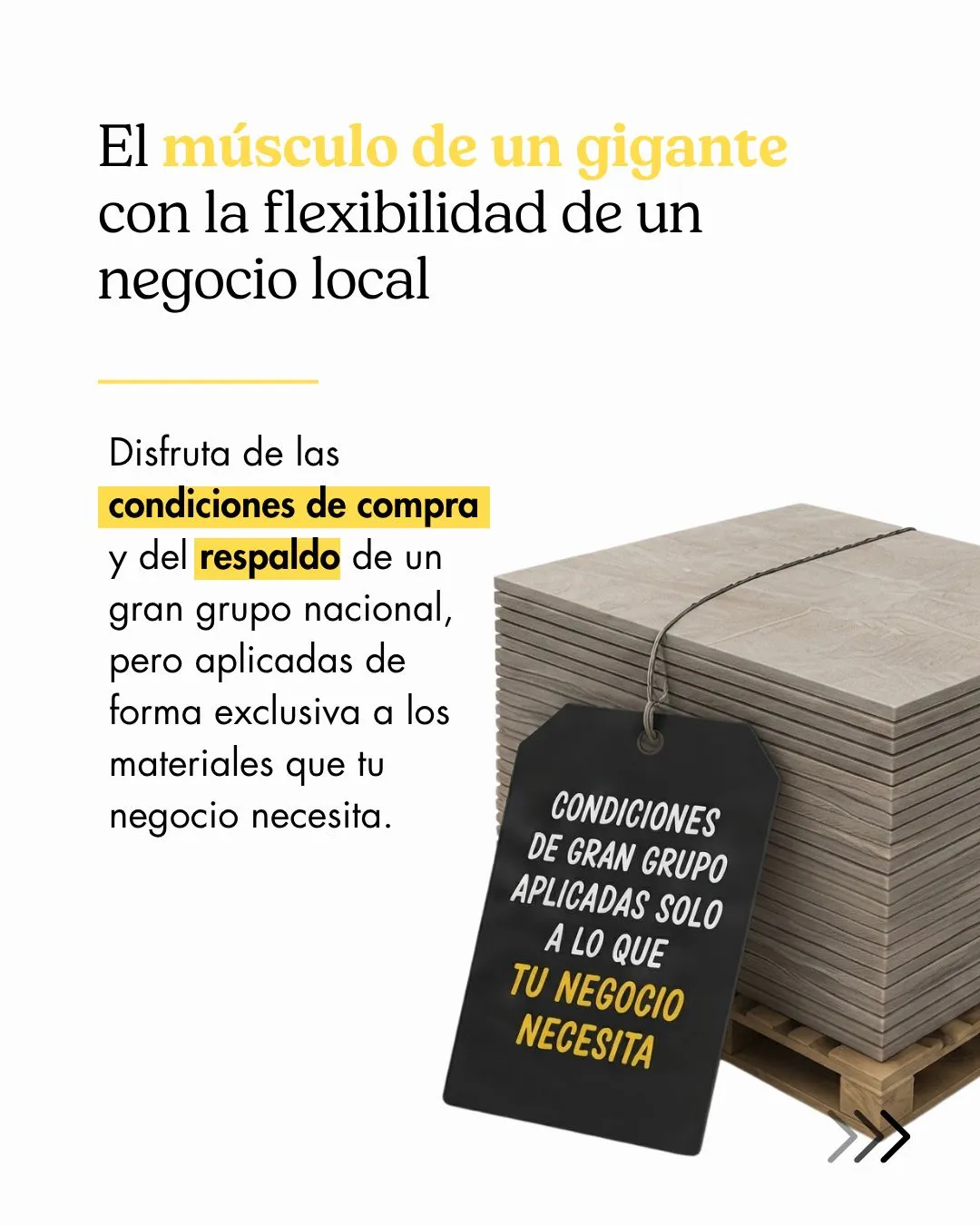 El músculo de un gigante con la flexibilidad de un negocio local